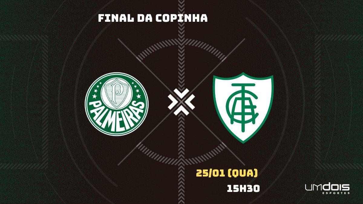 Palmeiras x América-MG decidem o título da Copinha