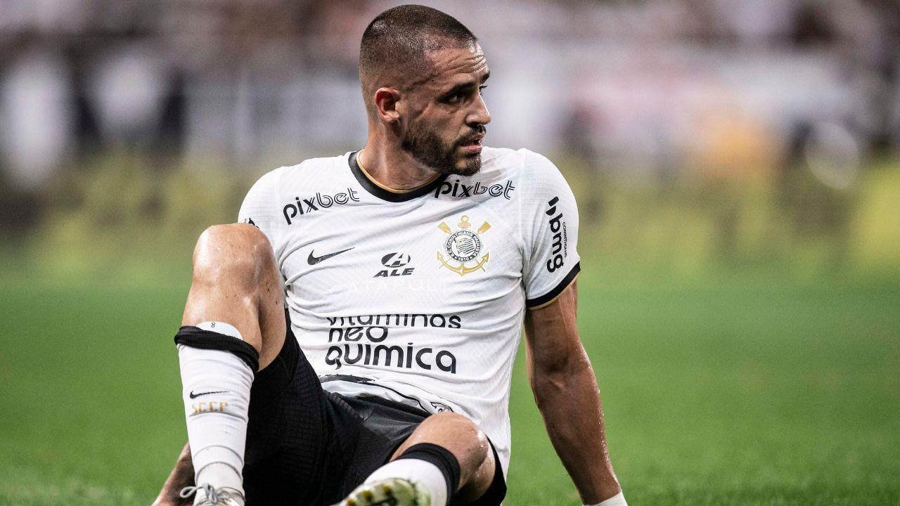 Renato Augusto tem lesão confirmada e vira dúvida no Corinthians para as quartas