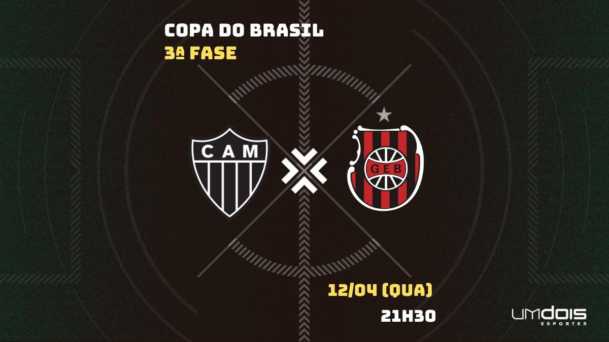 Brasil de Pelotas x Atlético-MG pela Copa do Brasil 2023: onde assistir ao  vivo
