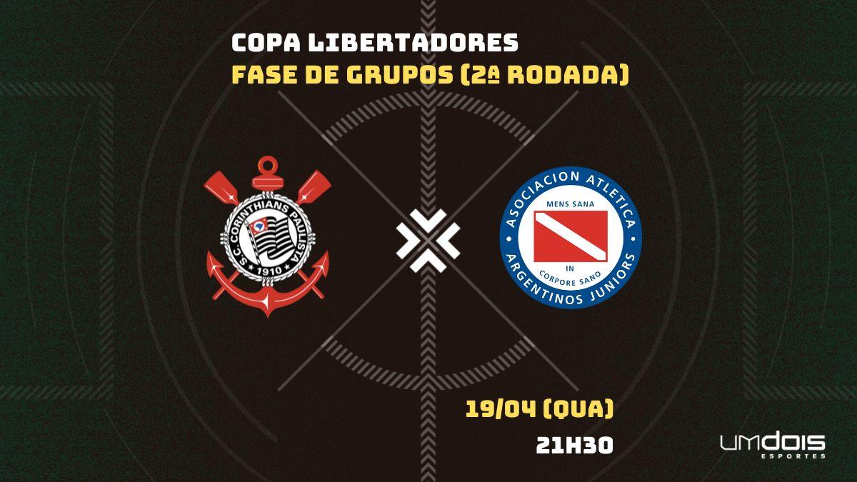 Corinthians x Argentinos Juniors: onde assistir e apostar online