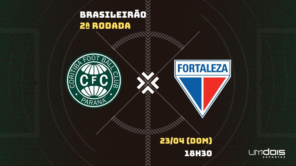 Coritiba x Fortaleza: Escalações prováveis, como assistir, data e horário