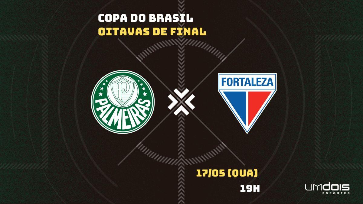 Palmeiras x Fortaleza: onde assistir, horário, escalações e arbitragem