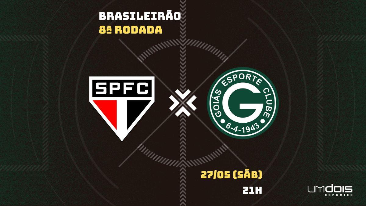 São Paulo x Goiás: onde assistir, horário, escalações e arbitragem