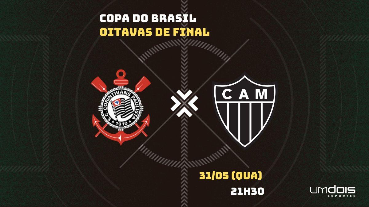 Corinthians x Atlético-MG: veja onde assistir ao jogo de hoje, Futebol