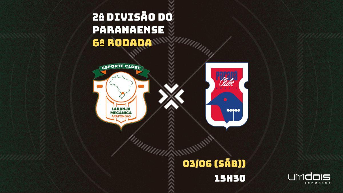 Laranja Mecânica x Paraná Clube.