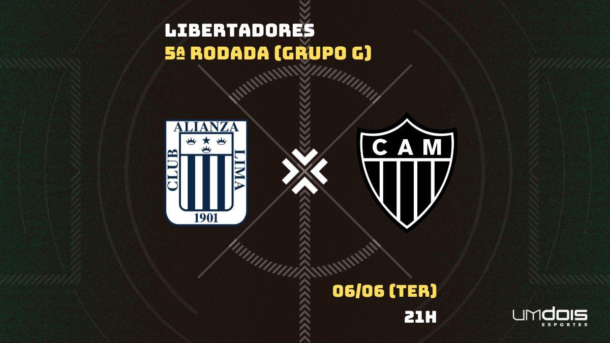 Alianza Lima x Atlético-MG: Escalações prováveis, como assistir, data e horário