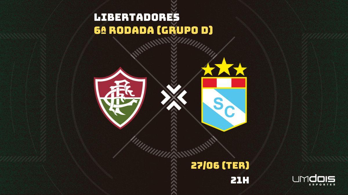 Fluminense x Sporting Cristal: Escalações prováveis, como assistir, data e horário