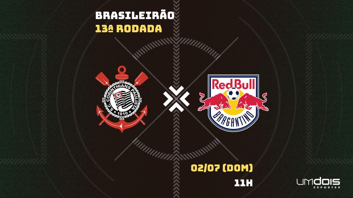 Corinthians x Bragantino: Escalações prováveis, como assistir, data e horário