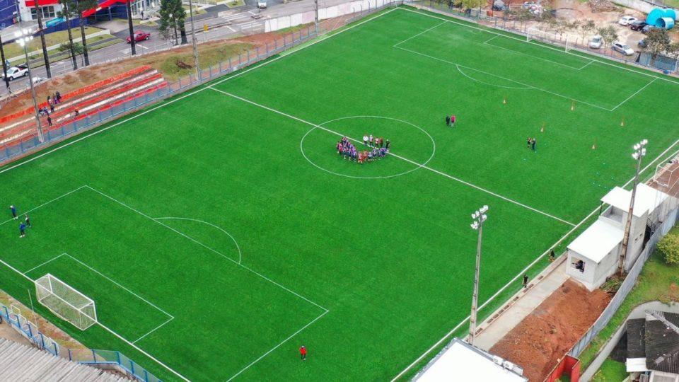 Novo campo sintético do Pilarzinho