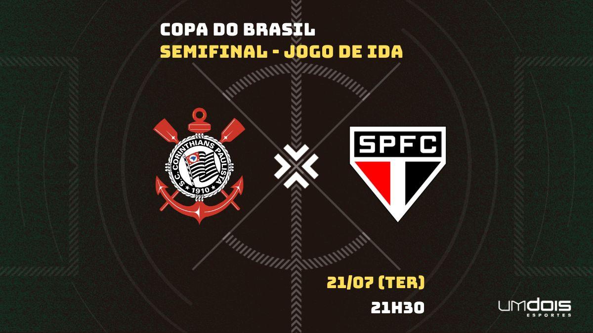 Corinthians x São Paulo pela Copa do Brasil 2023: onde assistir ao vivo