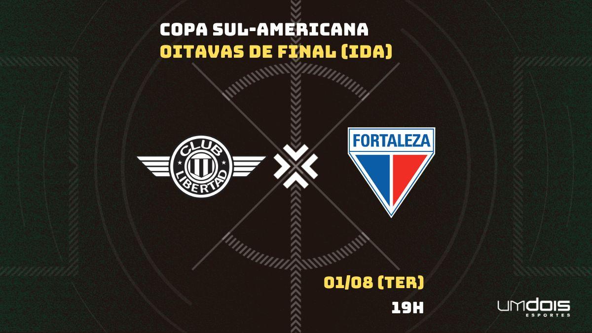 Liberdad x Fortaleza: Escalações prováveis, como assistir, data e horário