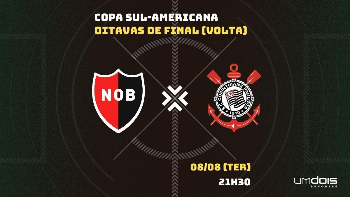Newell's Old Boys x Corinthians ao vivo: onde assistir ao jogo hoje