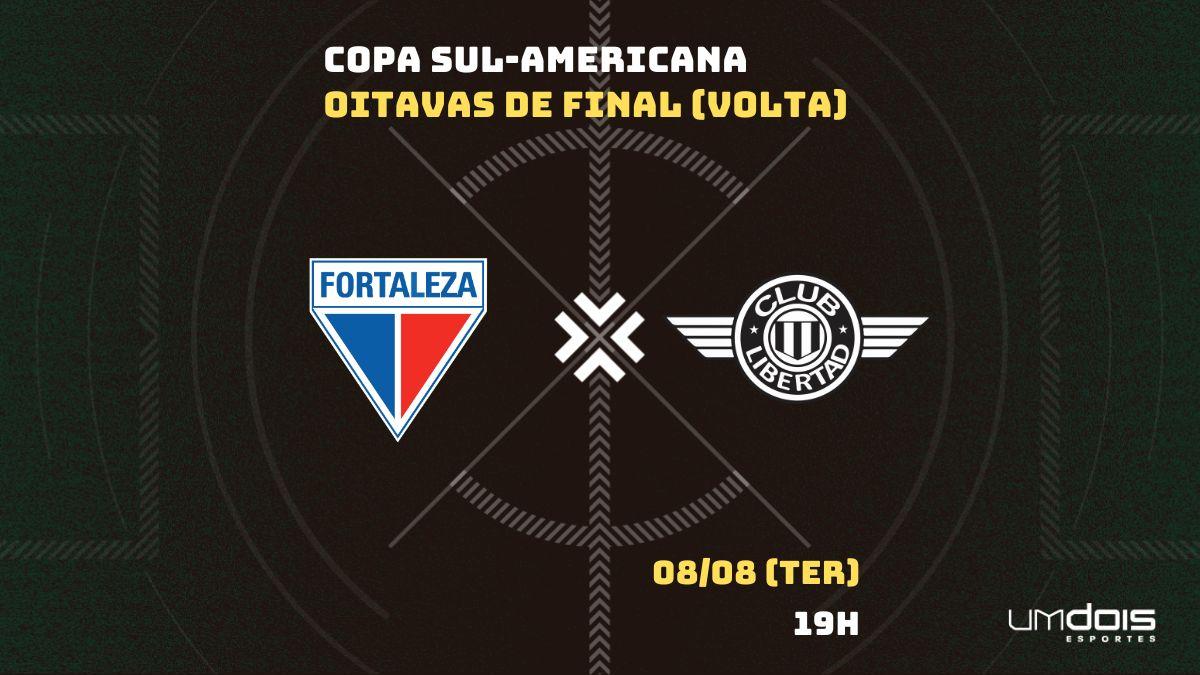 Fortaleza x Libertad: Escalações prováveis, como assistir, data e horário