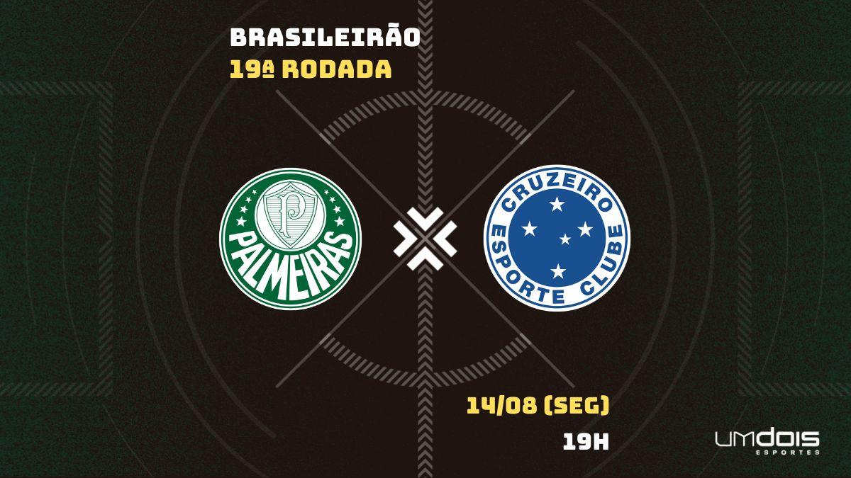 Cruzeiro x Palmeiras: veja onde assistir ao vivo, horário e escalações