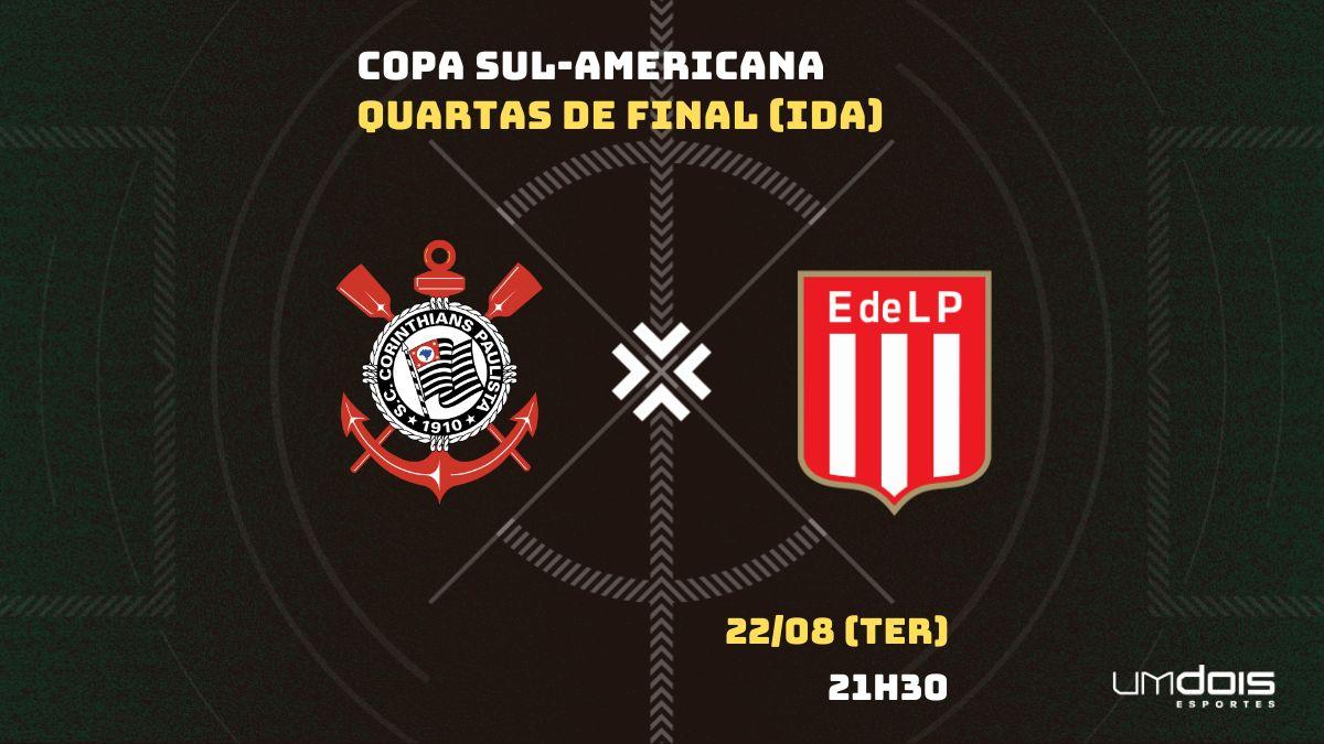 Corinthians x Estudiantes: Escalações prováveis, como assistir, data e horário