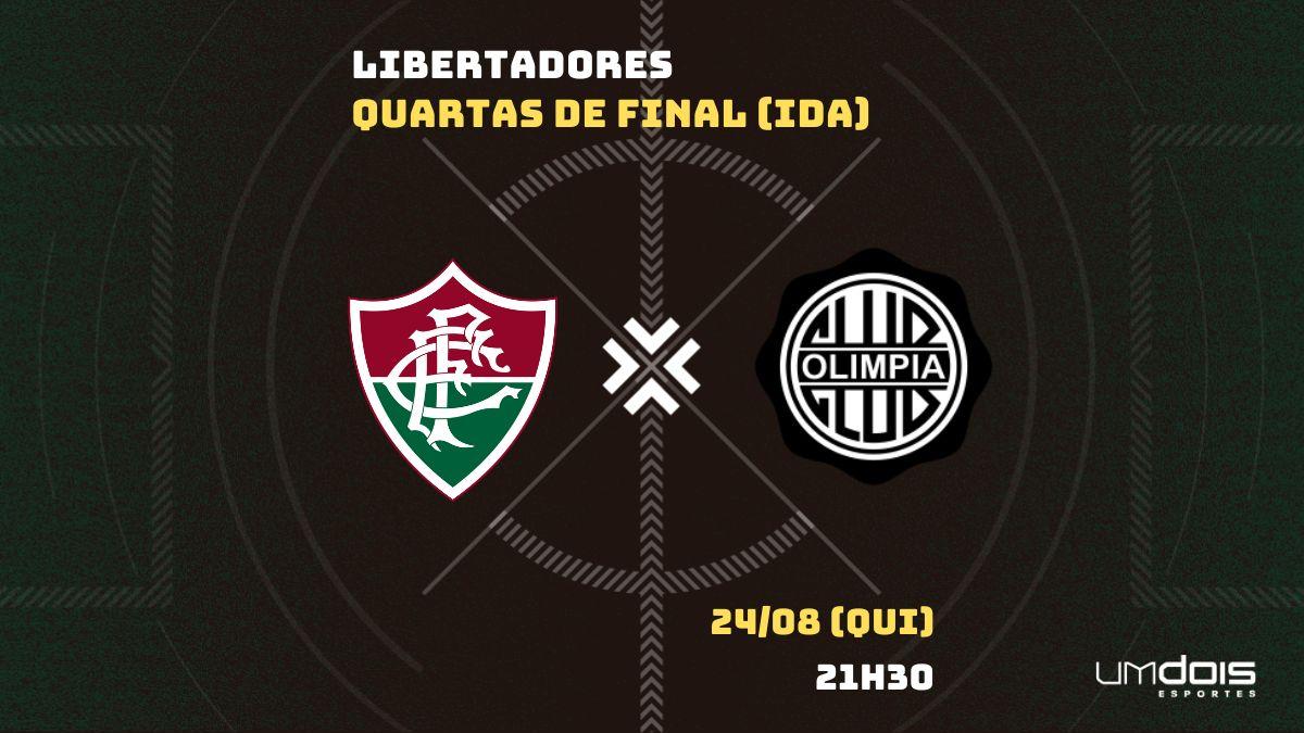 Fluminense x Olimpia: Escalações prováveis, como assistir, data e horário