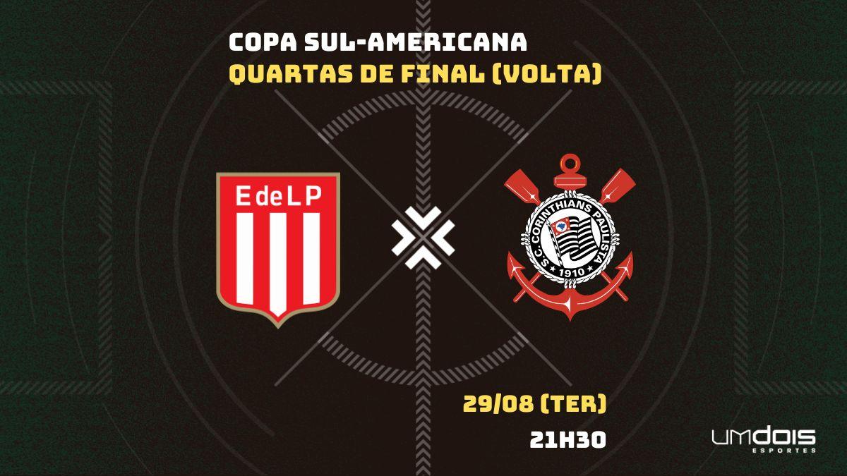 Estudiantes x Corinthians: Escalações prováveis, como assistir, data e horário