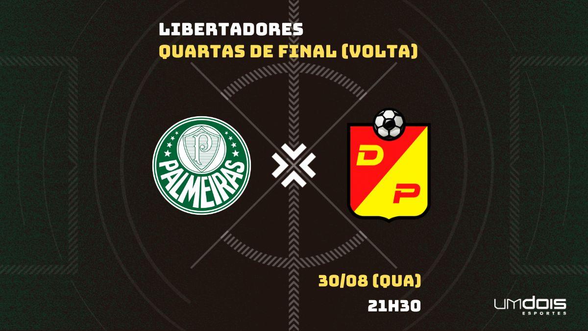 Palmeiras x Deportivo Pereira: Escalações prováveis, como assistir, data e horário