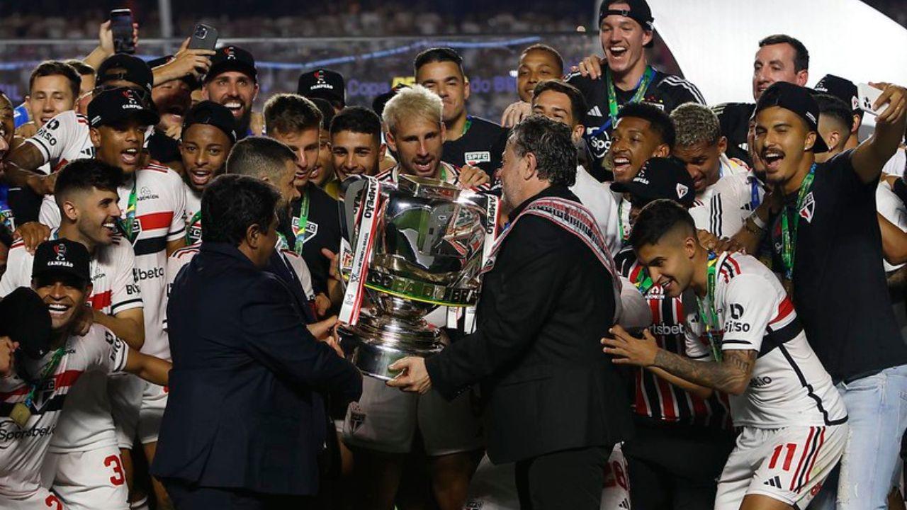 São Paulo fatura R$ 88 milhões com a conquista do título da Copa do Brasil