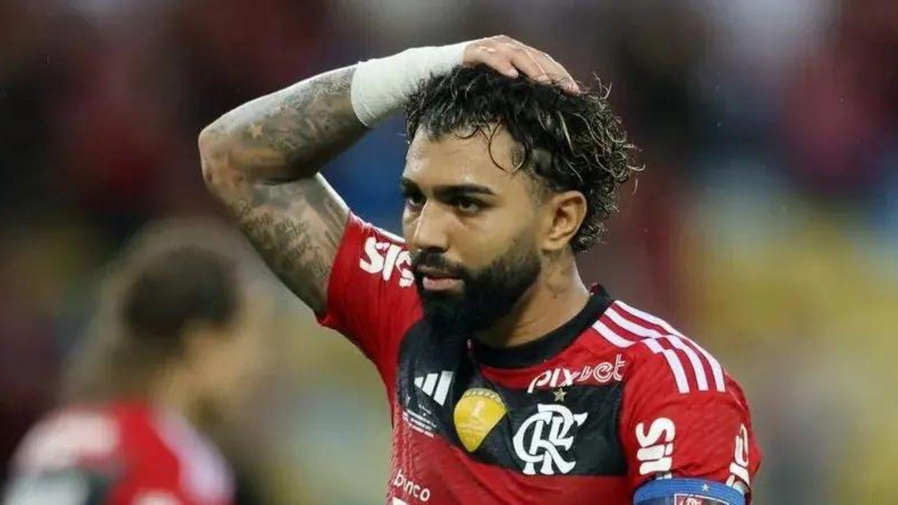 Gabigol mostra abatimento com outro vice do Flamengo: “Não plantamos e colhemos nada”