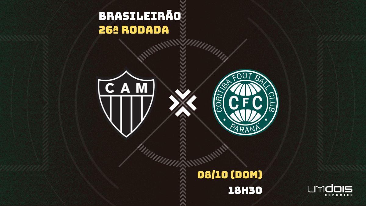 Atlético-MG x Coritiba: onde assistir ao vivo, horário e escalações do jogo  pelo Brasileirão - Lance!