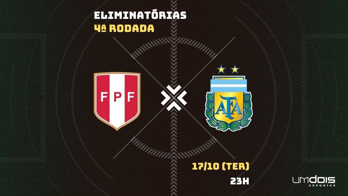 Peru x Argentina: onde assistir ao jogo das Eliminatórias da Copa