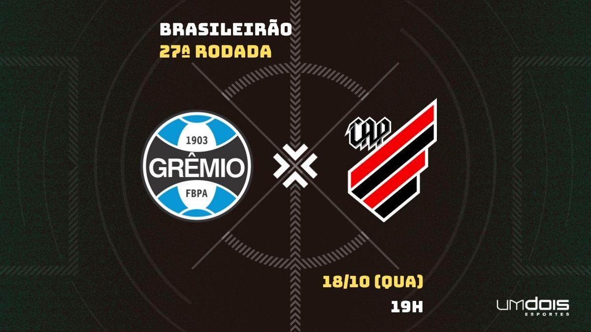 Grêmio x Athletico: Escalações prováveis, como assistir, data e horário