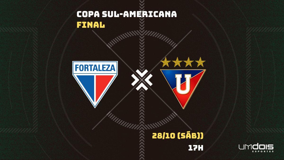 Fortaleza x LDU ao vivo: onde assistir à final da Copa Sul-Americana online