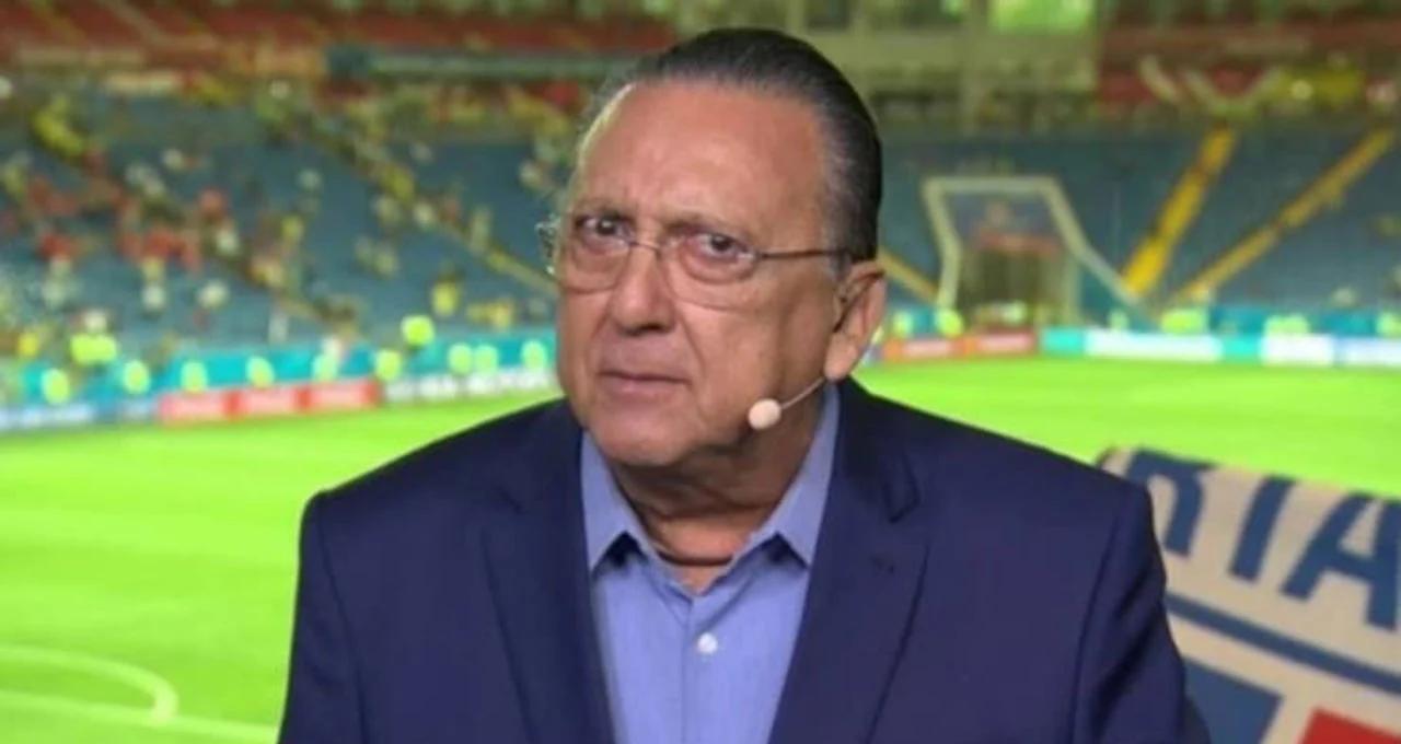 Galvão Bueno se antecipa e parabeniza torcida do Palmeiras pelo título