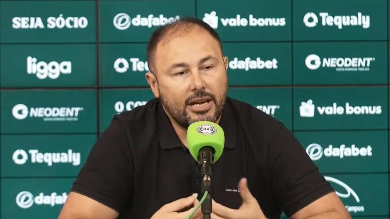 Amodeo garante que orçamento dará protagonismo ao Coritiba na Série B