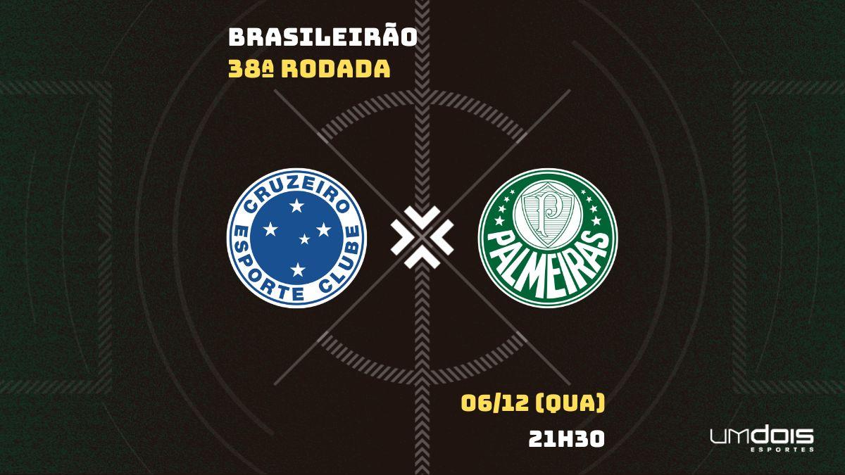 Palmeiras marca no final e vence Cruzeiro pelo Campeonato