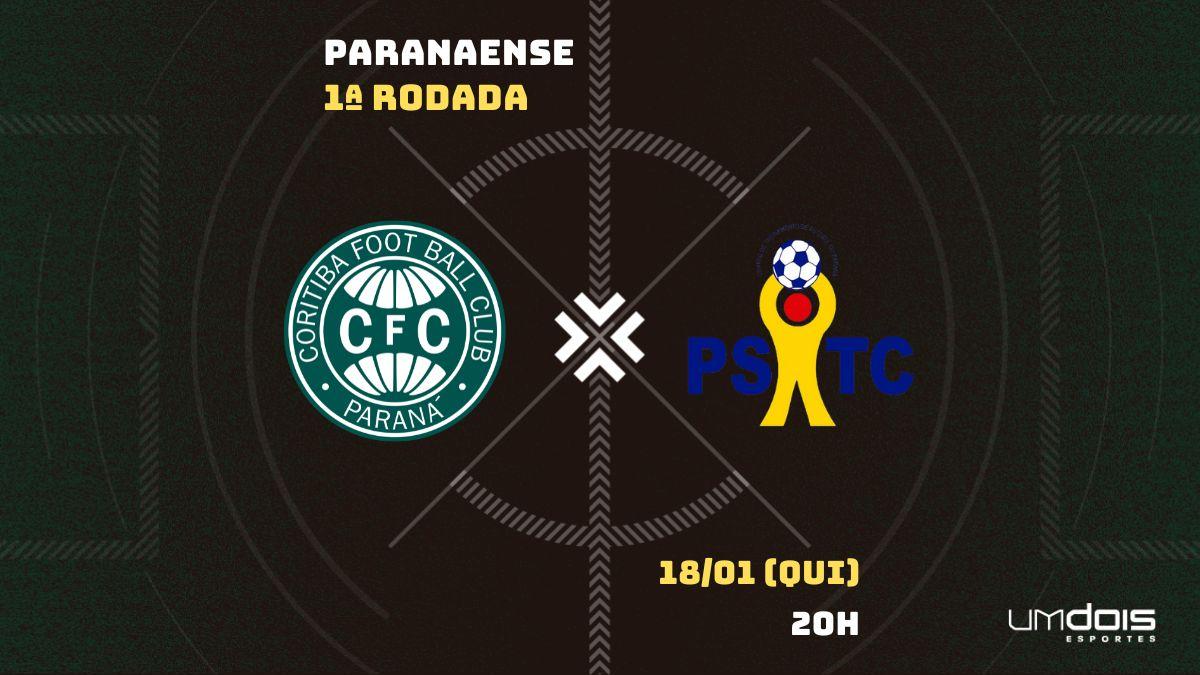 Coritiba x PSTC: Escalações prováveis, como assistir, data e horário