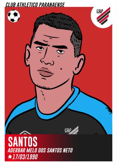 Santos, o medalhista 