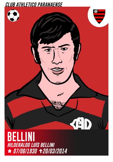 Bellini, o primeiro capitão do penta