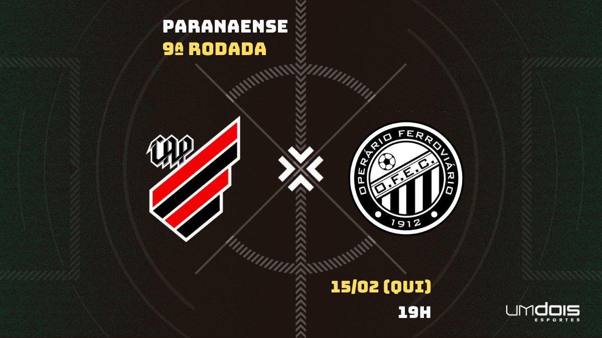 Athletico x Operário: Escalações prováveis, como assistir, data e horário