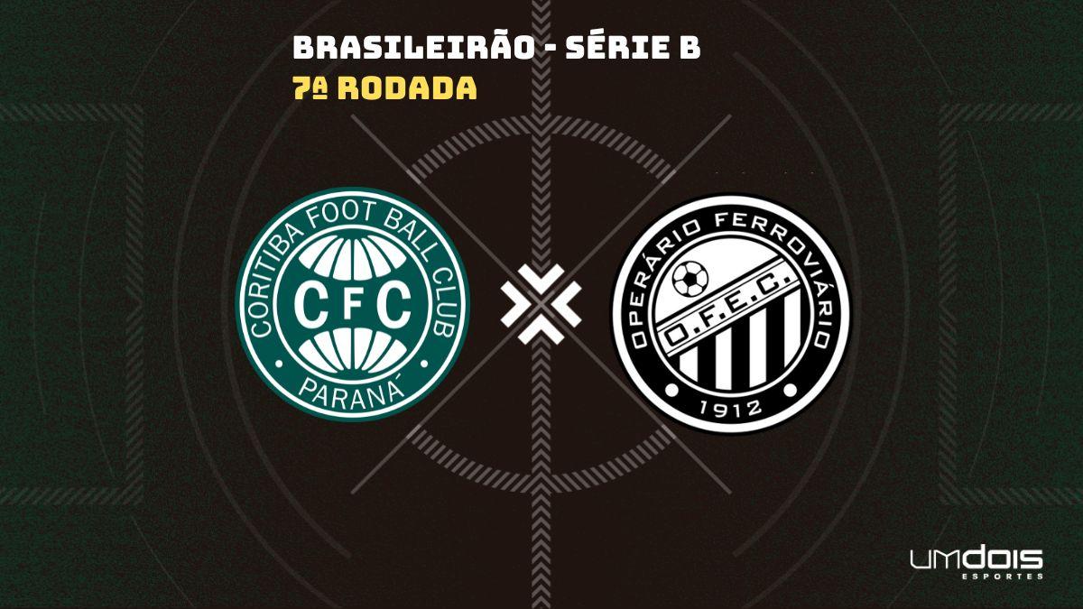 Coritiba x Operário: escalações prováveis e onde assistir