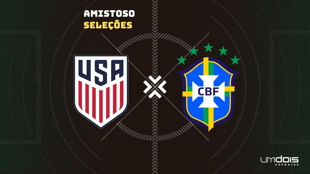 Estados Unidos x Brasil: escalações prováveis e onde assistir