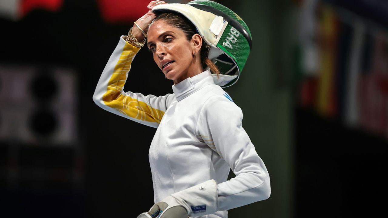 Após passar mal e revelar tumor, Nathalie Moellhausen é eliminada de Paris 2024