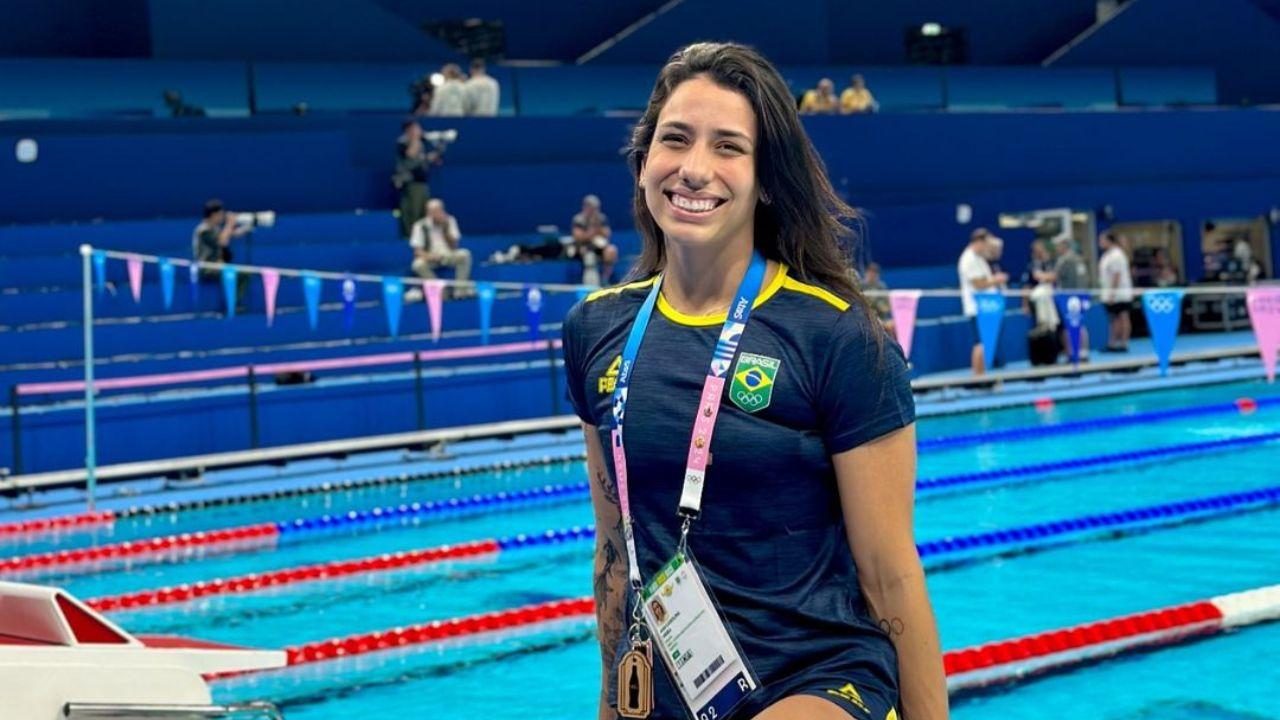 Expulsão de nadadora brasileira teve discussão, gritos e dedo na cara
