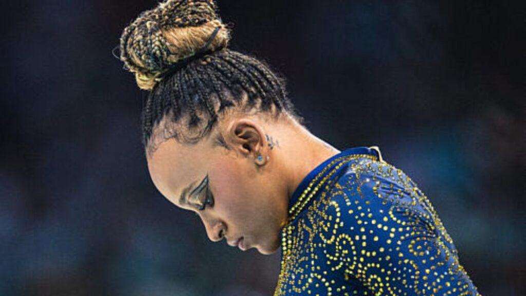 Rebeca Andrade denunciou golpe. Foto: IconSport