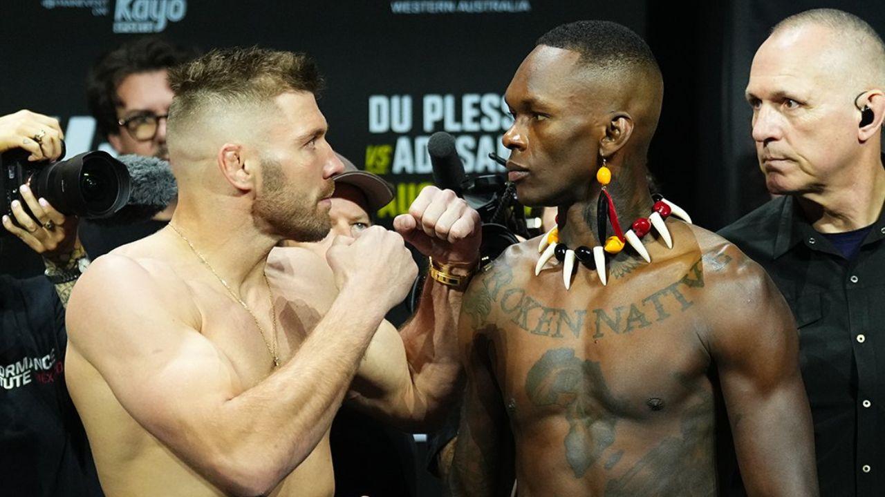 UFC 305: Du Plessis x Adesanya - resultados em tempo real