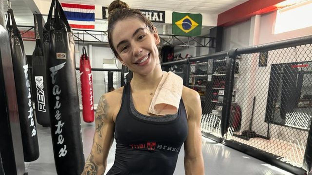 Nicolle Caliari conseguiu um contrato com o UFC. Foto: Reprodução/Instagram