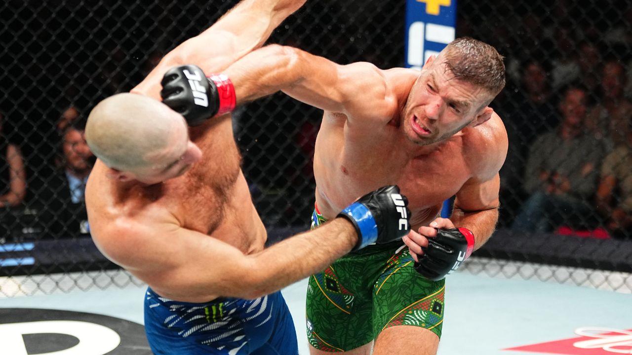 Dricus Du Plessis vence Sean Strickland no UFC 312. Foto: Divulgação/UFC