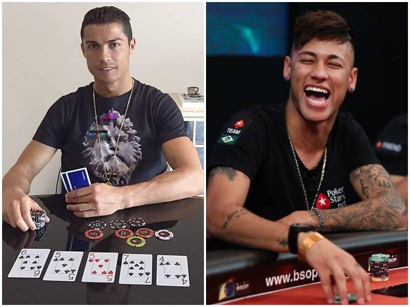 Neymar e Cristiano Ronaldo perdem patrocínio de gigante do poker
