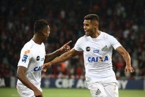 Santos faz clássico com o Palmeiras na 7ª rodada do Brasileirão. (Foto: Guilherme Artigas / Estadão Conteúdo)