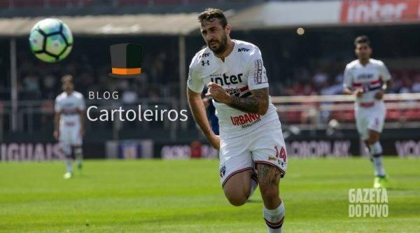 Lucas Pratto é aposta para a 28ª rodada do Cartola FC 2017. (Foto: Rodrigo Gazzanel/Estadão Conteúdo)