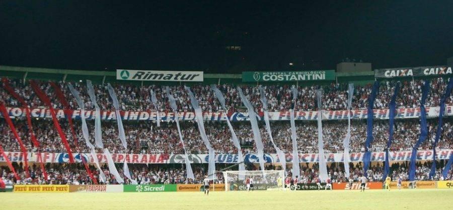 Paraná já jogou este ano no Couto Pereira contra o Atlético-MG, pela Copa do Brasil, com 17.984 pagantes. Foto: Albari Rosa/Gazeta do Povo