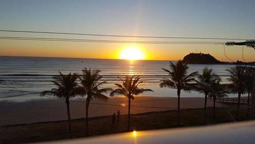 Vista do Beach Poker Clube, em Guaratuba. Foto: Divulgação.