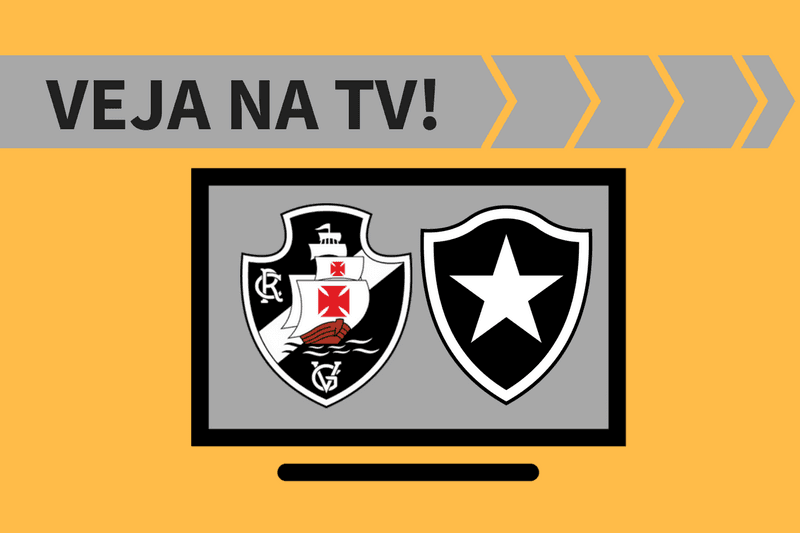 Saiba onde ver (transmissão ao vivo) a partida entre Vasco x Botafogo.