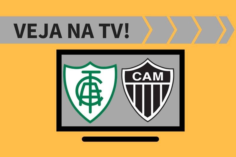 América-MG X Atlético-MG: como assistir ao jogo na TV